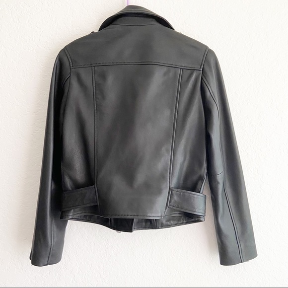 Walter Baker Allison Leather Jacket Black Size XS - Picture 4 of 7